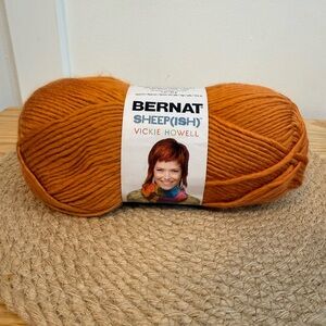 10/$25 • Bernat Sheep(ish) Yarn by Vickie Howell - Pumpkin